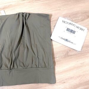 NWT Victorias Secret Top Strapless w/padding Green S